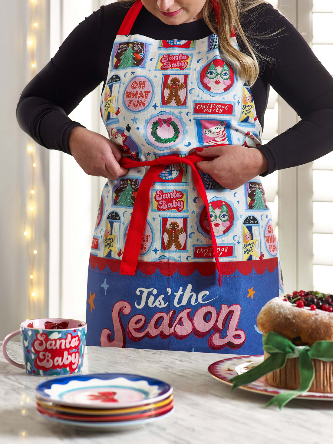 Eleanor Bowmer Festive Icon Apron