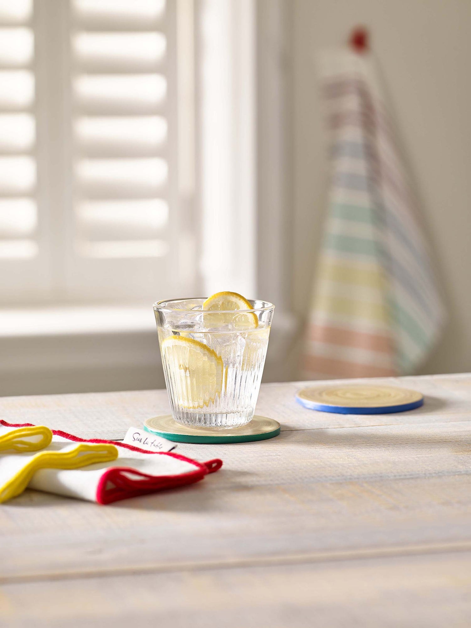 Sur La Table Set of 4 Glass Tumblers