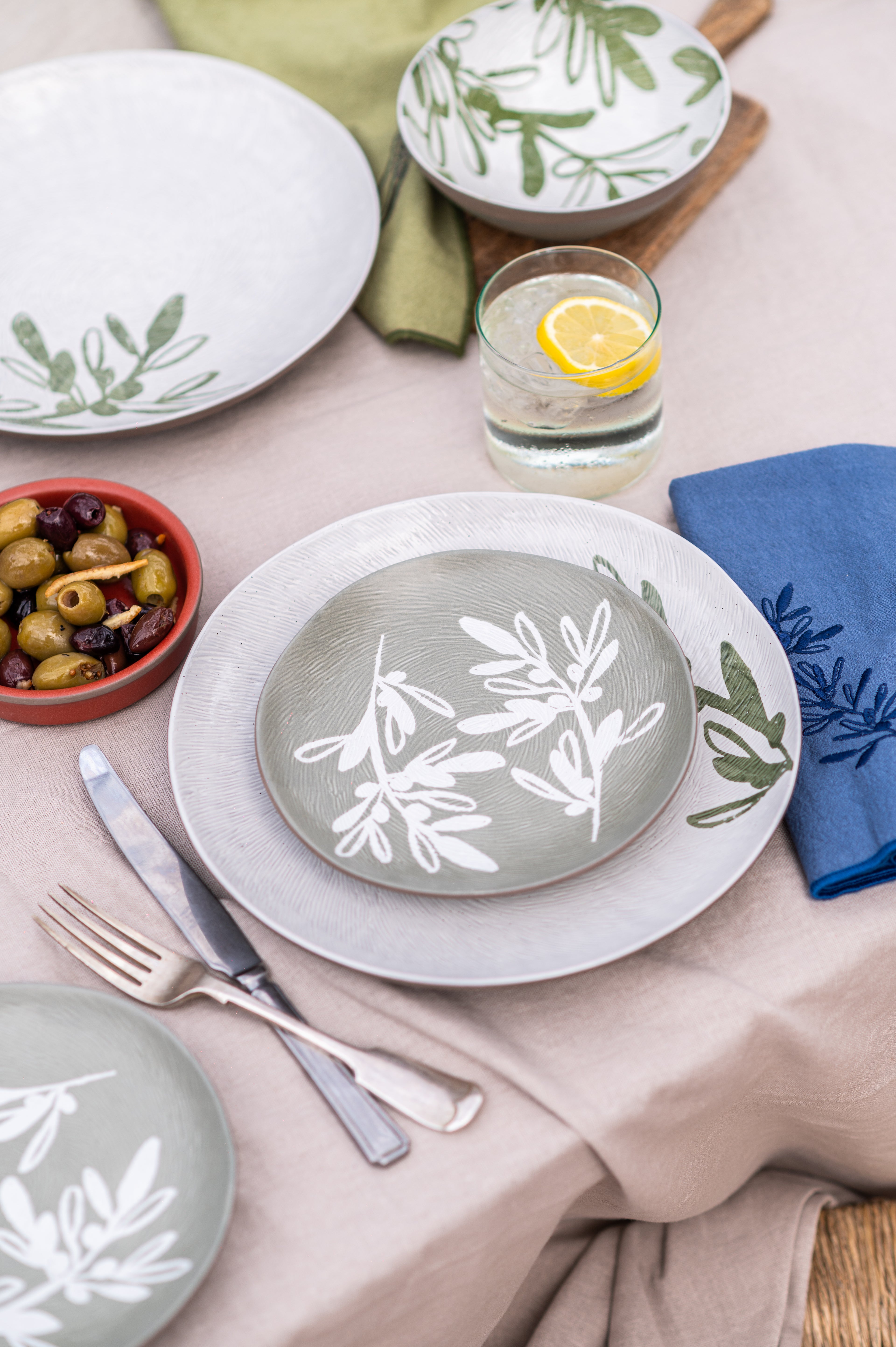 PurerHome x Eden Project Olives Side Plate