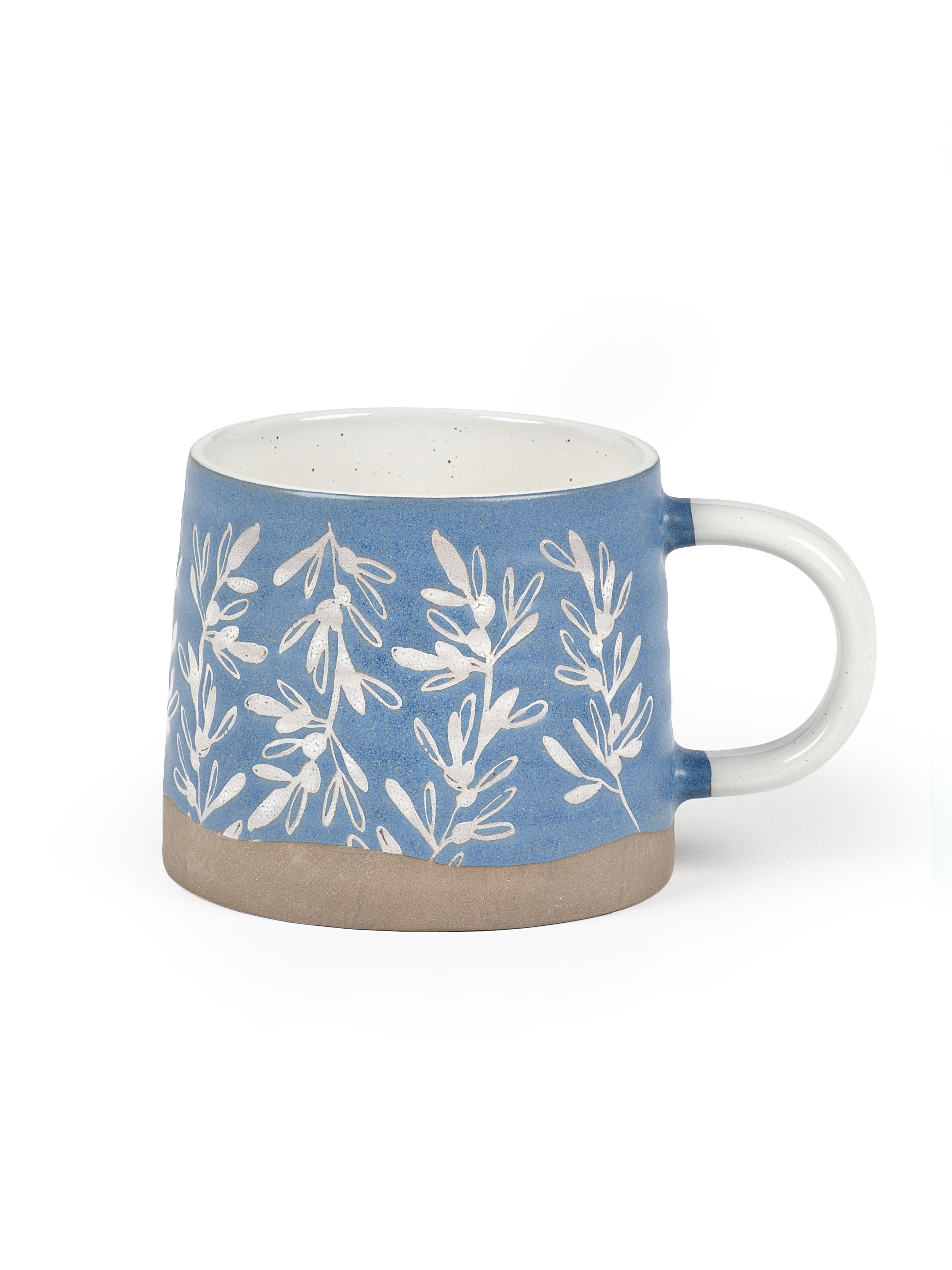 PurerHome x Eden Project Olives Blue Mug