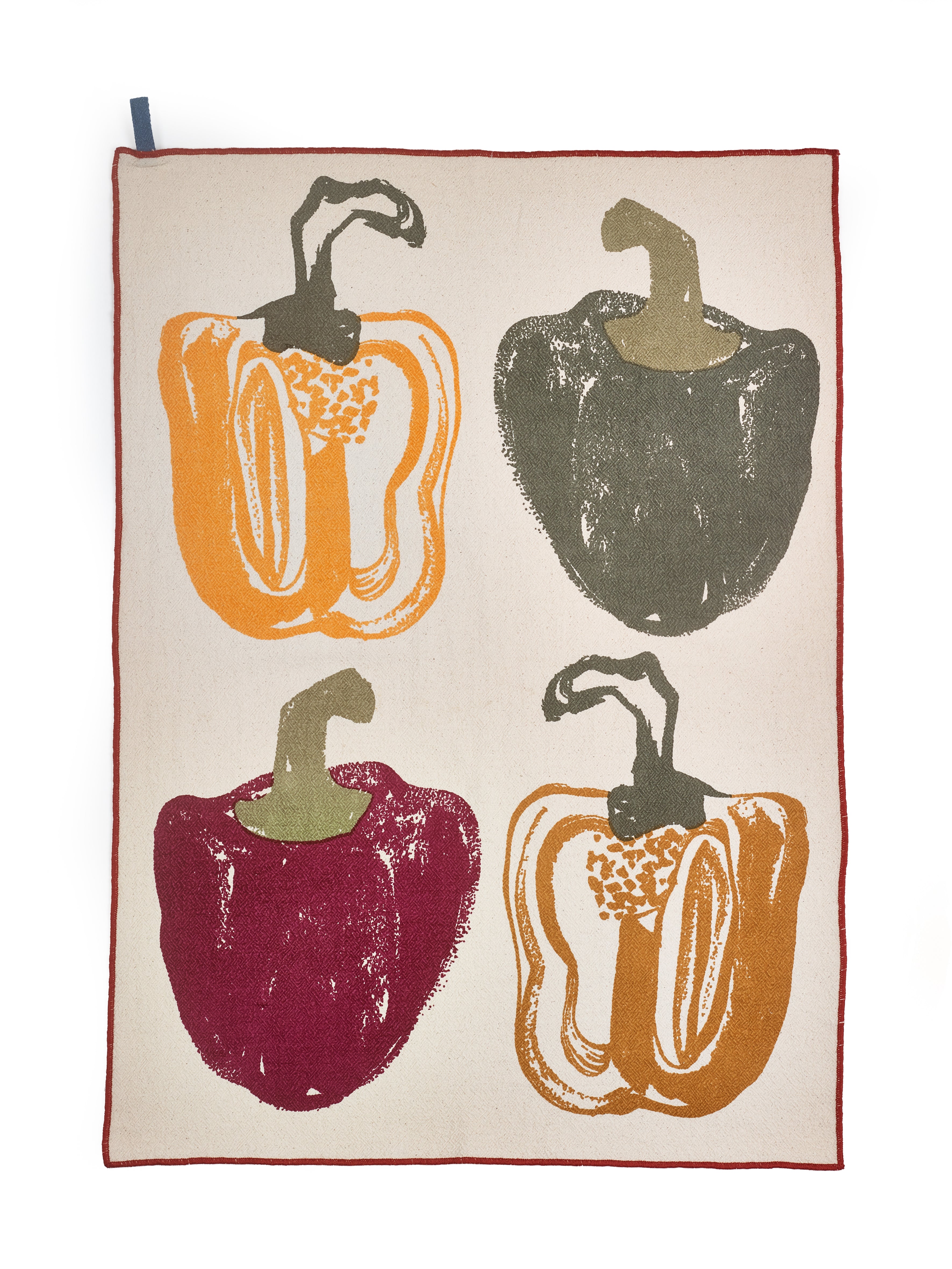 PurerHome x Eden Project Tea Towel Set of 2 Peppers