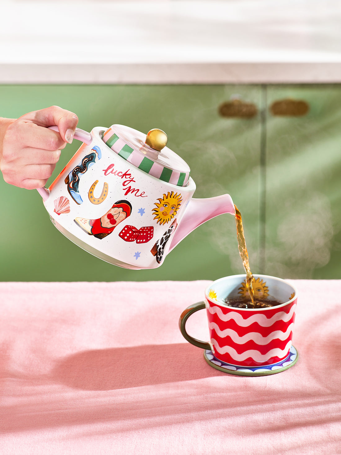 Eleanor Bowmer Electric Coast Tea Pot