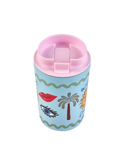 Eleanor Bowmer Electric Coast Eyes Travel Mug