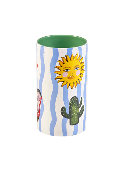 Eleanor Bowmer Electric Coast Utensil Holder