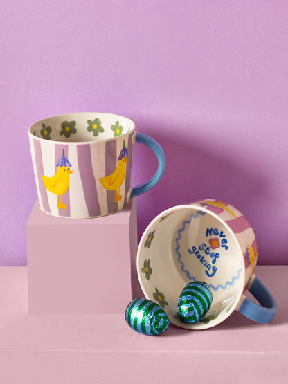 Eleanor Bowmer Bloom &amp; Grow Duck Mug