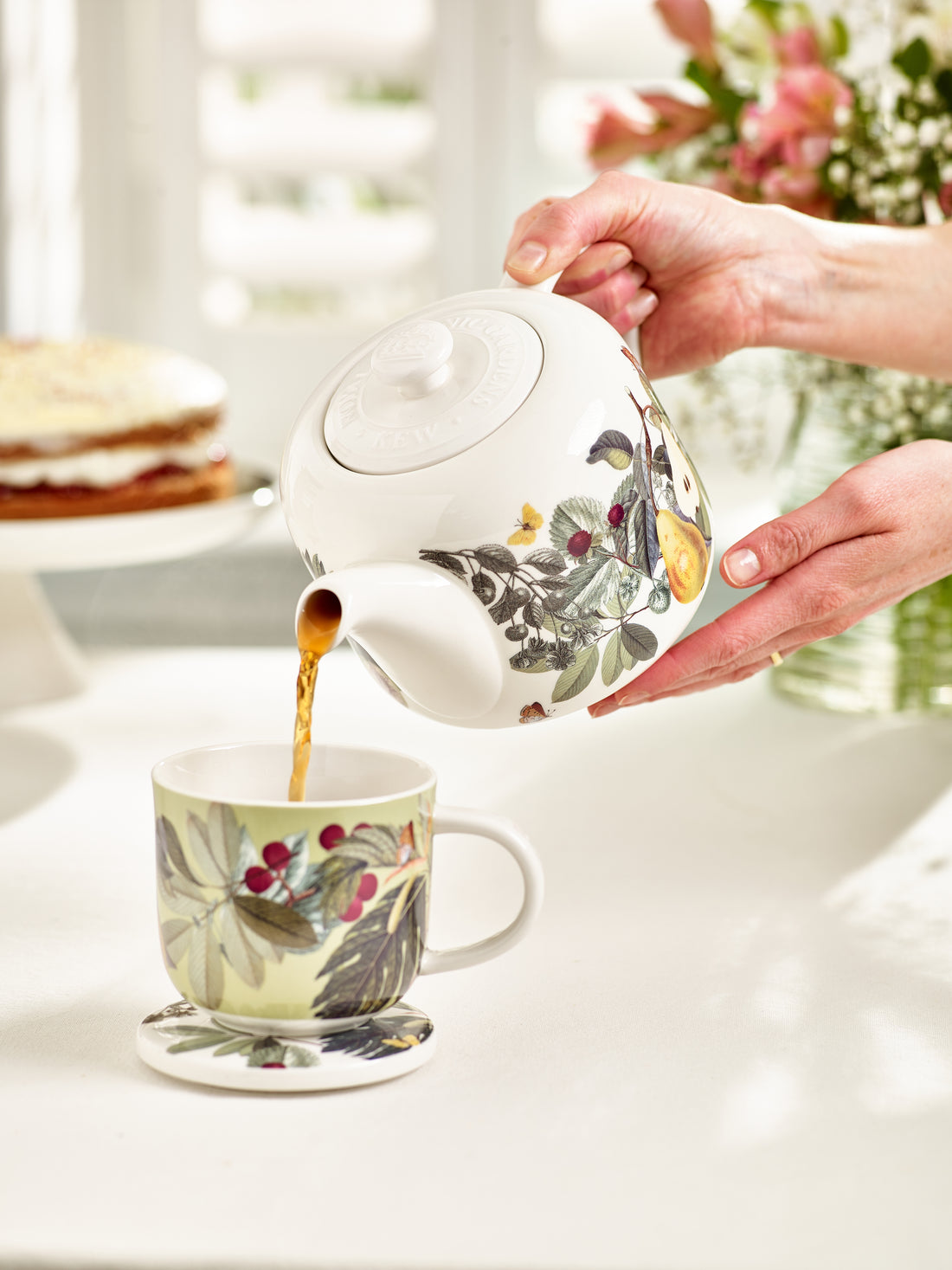 Kew Bloom Mug & Coaster Set