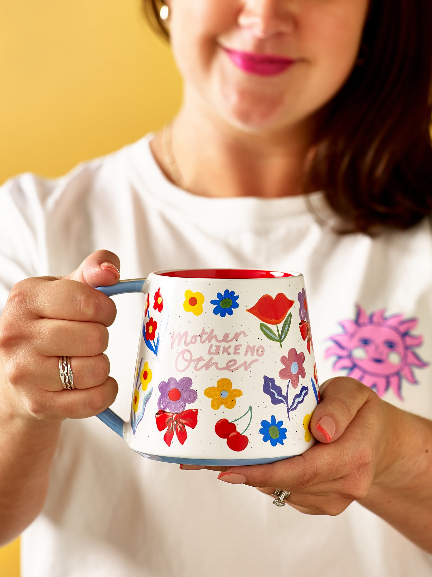 Eleanor Bowmer Cherry Special Mug &amp; Coaster Set