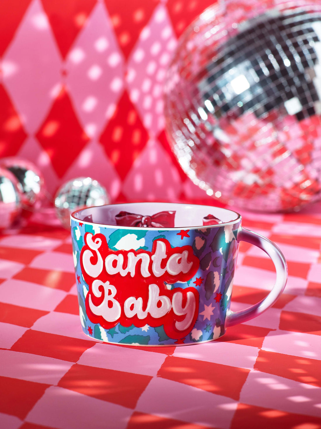 Eleanor Bowmer Festive Santa Baby Mug