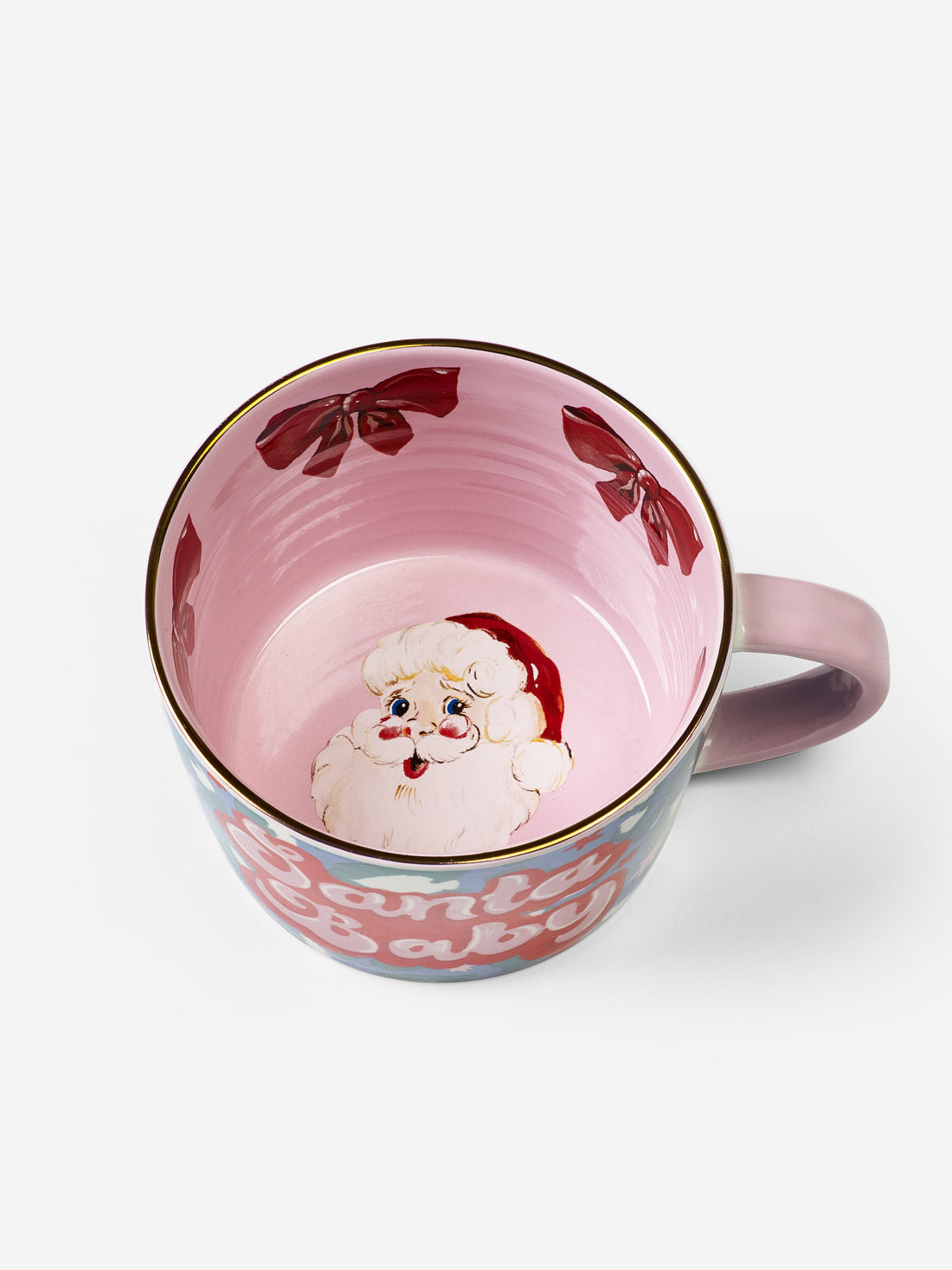 Eleanor Bowmer Festive Santa Baby Mug