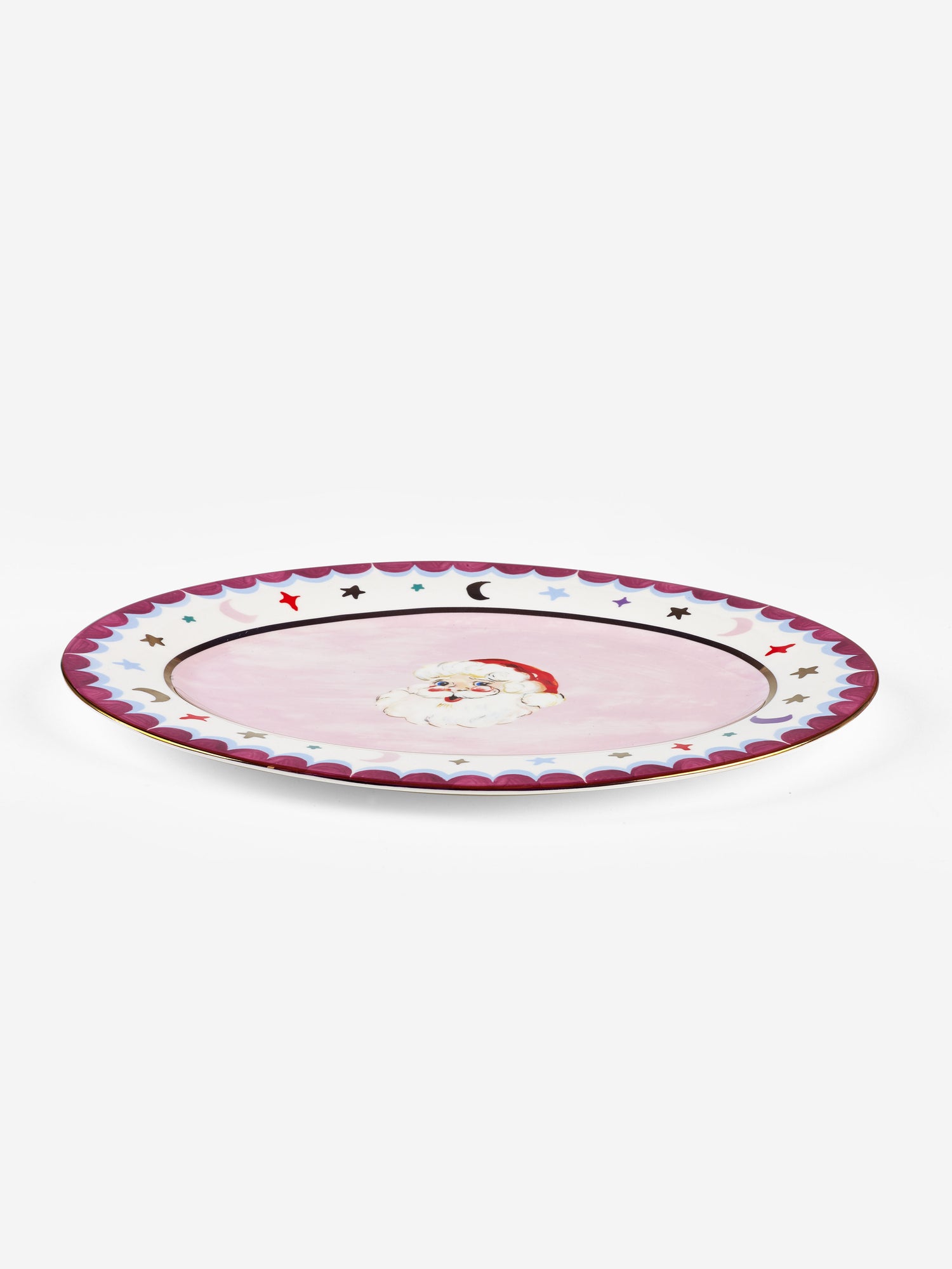 Eleanor Bowmer Festive Santa Serve Platter