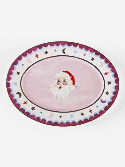 Eleanor Bowmer Festive Santa Serve Platter