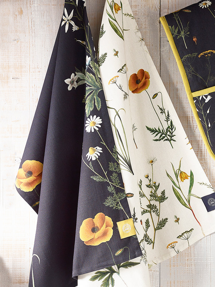 Kew Gardens Wild Floral Set of Two Tea Towels