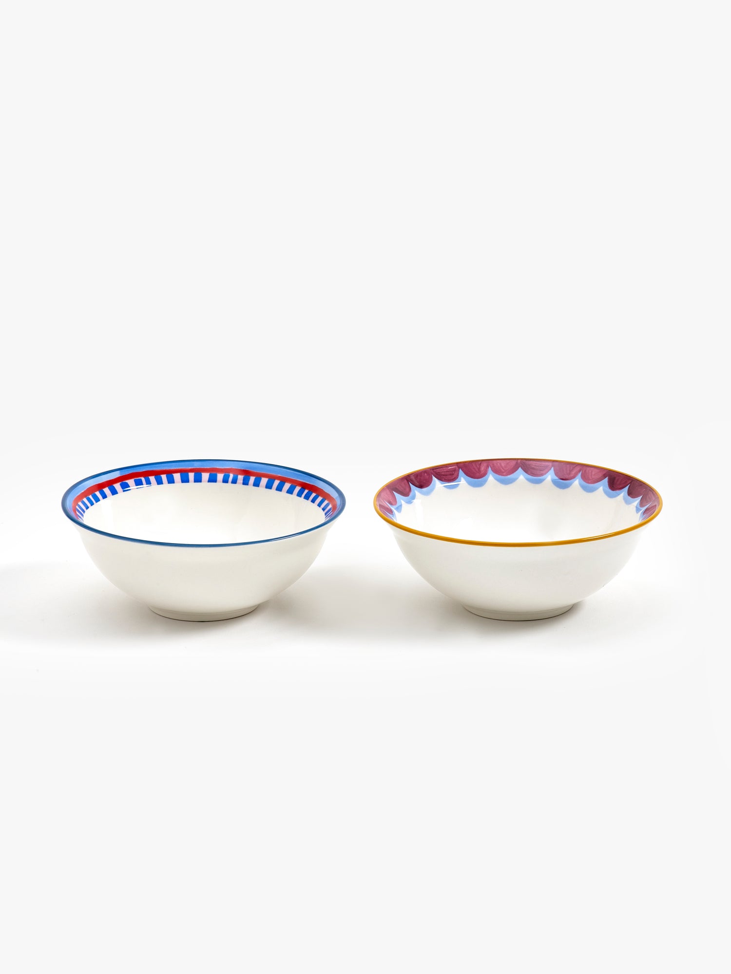 Eleanor Bowmer Set of 2 Cactus &amp; Oyster Nibble Bowls