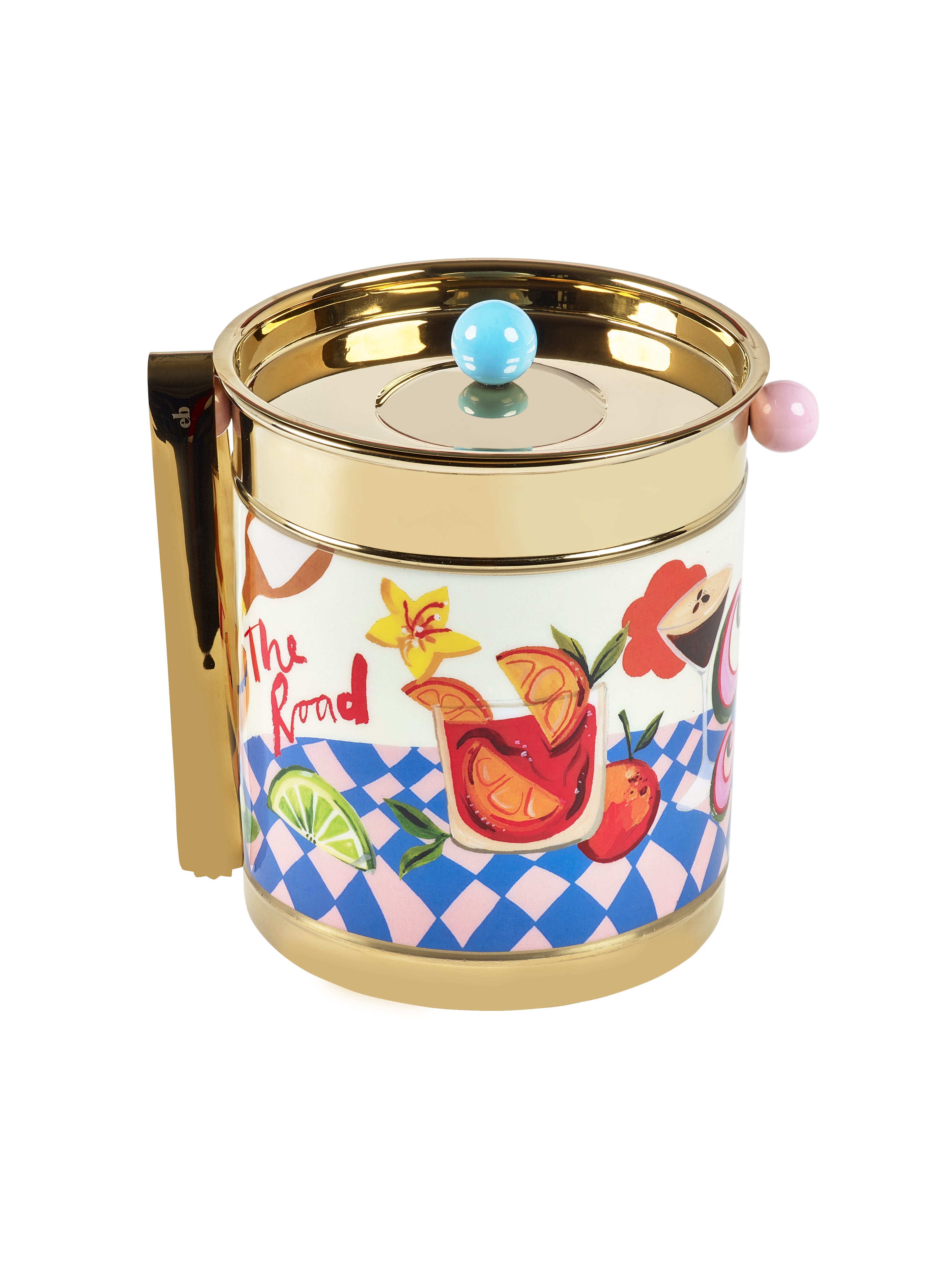 Eleanor Bowmer Ice Bucket &amp; Tongs