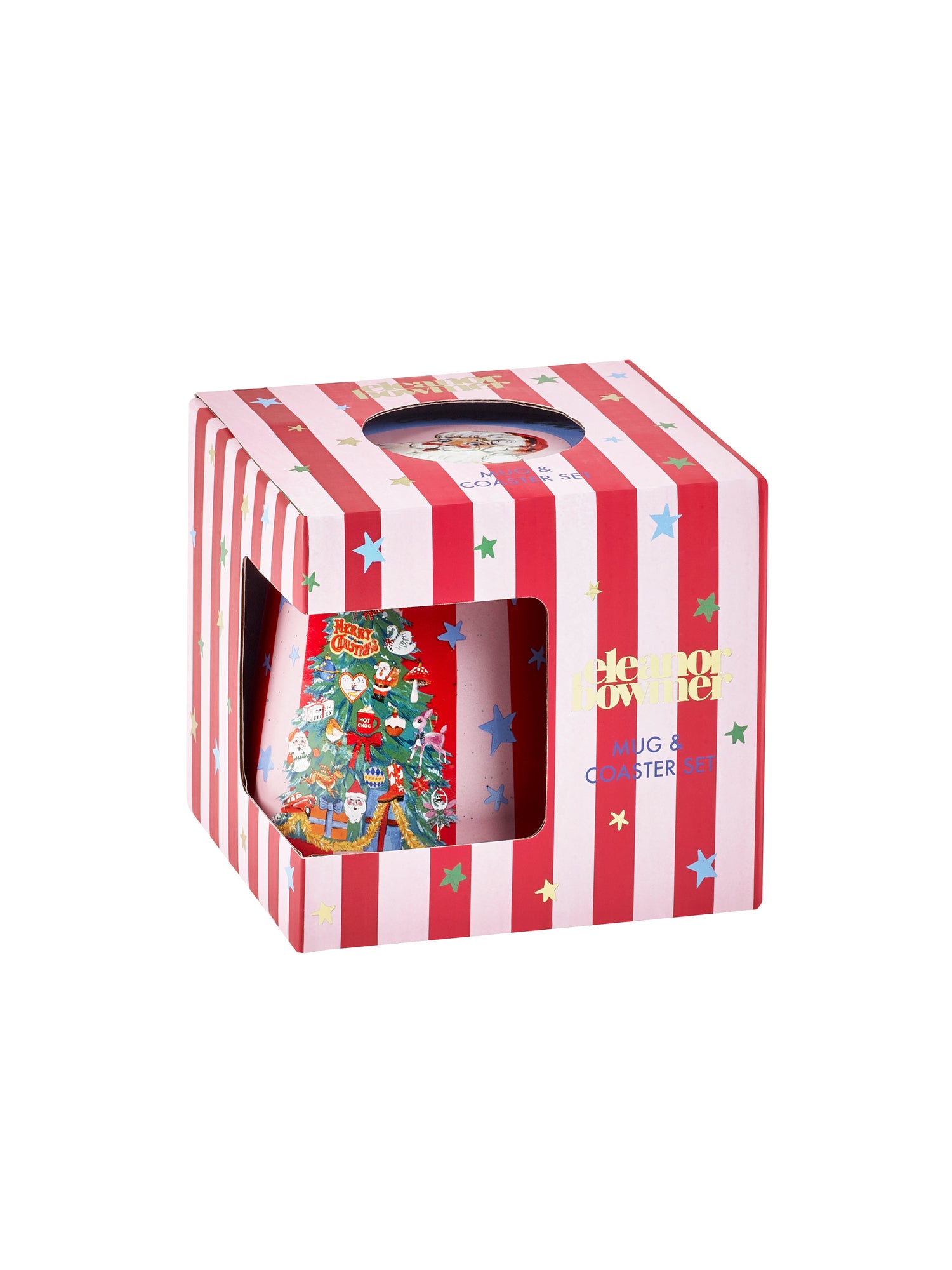 Eleanor Bowmer Fabulously Festive Mug &amp; Coaster Set