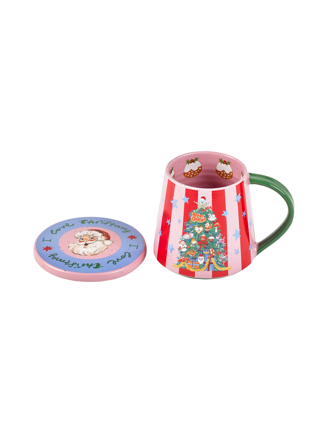 Eleanor Bowmer Fabulously Festive Mug &amp; Coaster Set