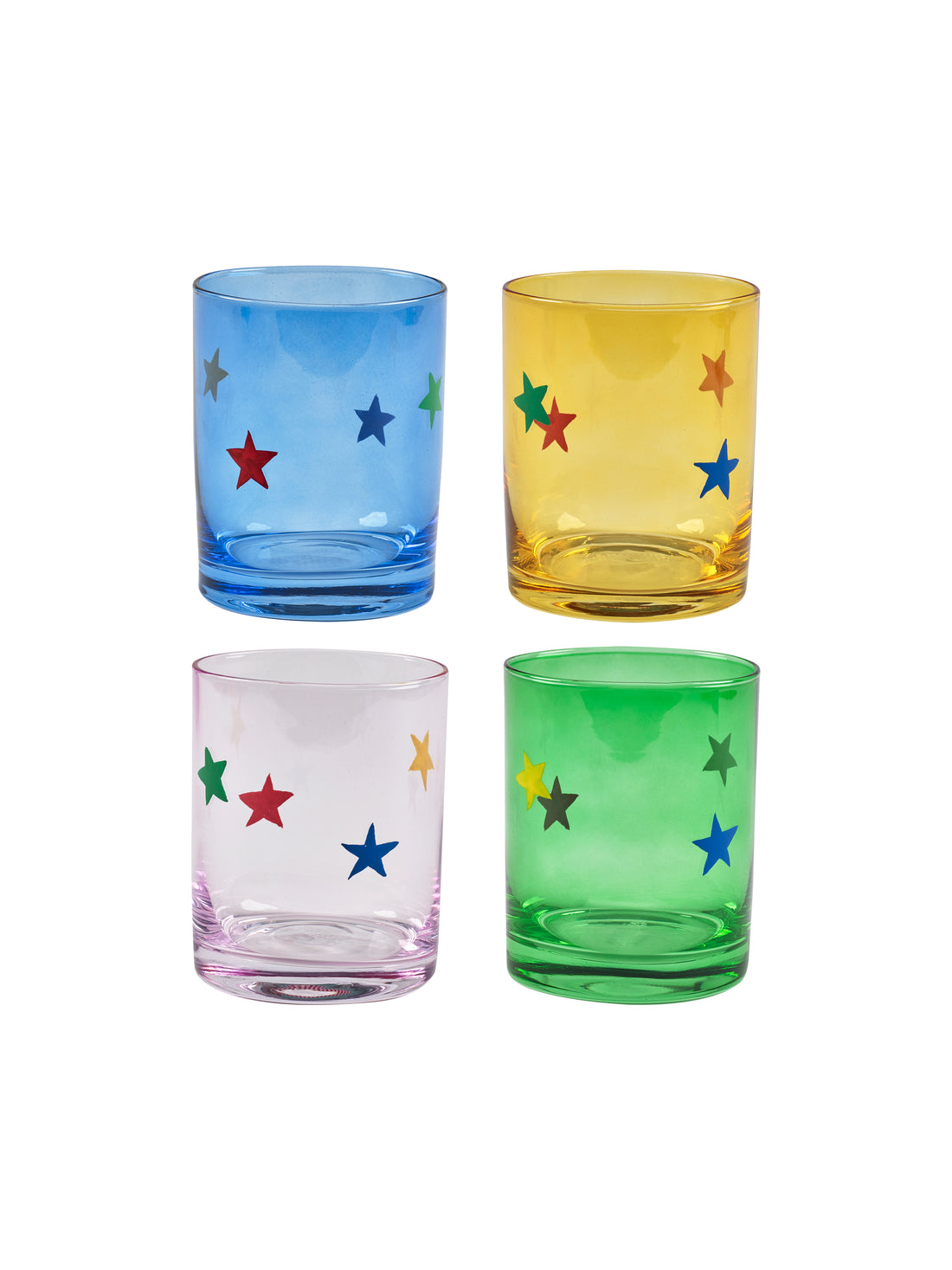 Eleanor Bowmer Set of 4 Footed Glass Tumblers