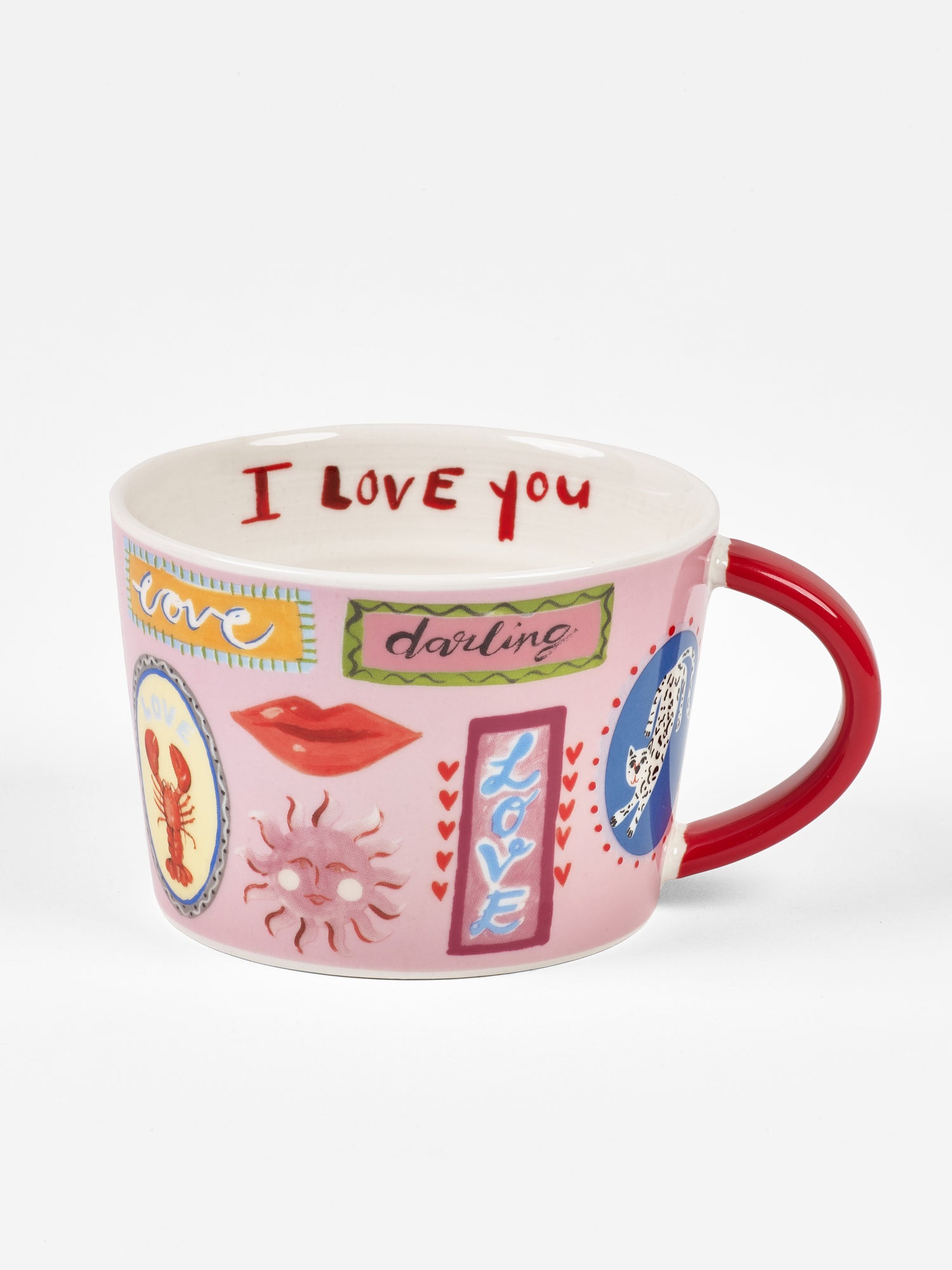 Eleanor Bowmer With Love Set of 2 Mugs