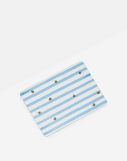 Joules Bee Stripe Placemats (Set of 4)