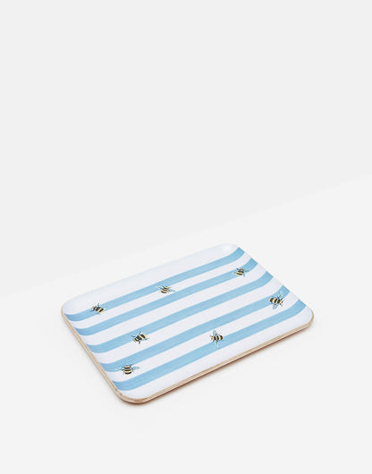 Joules Small Bee Stripe Tray