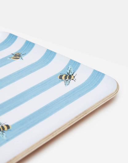 Joules Small Bee Stripe Tray