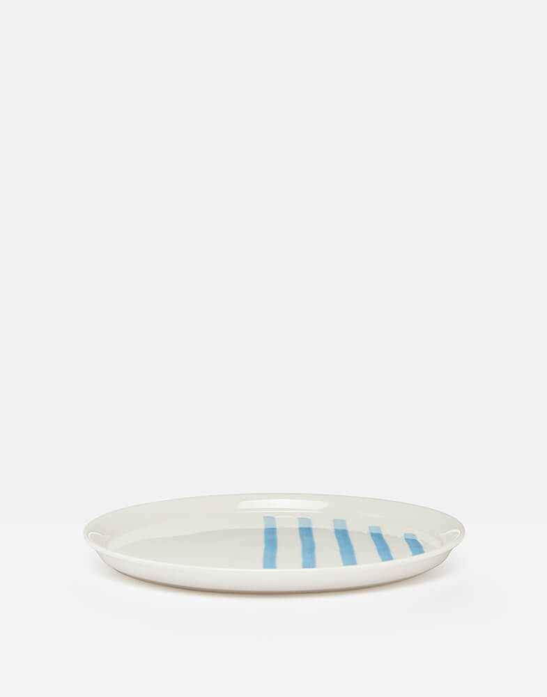 Joules Blue Stripe Dinner Plate