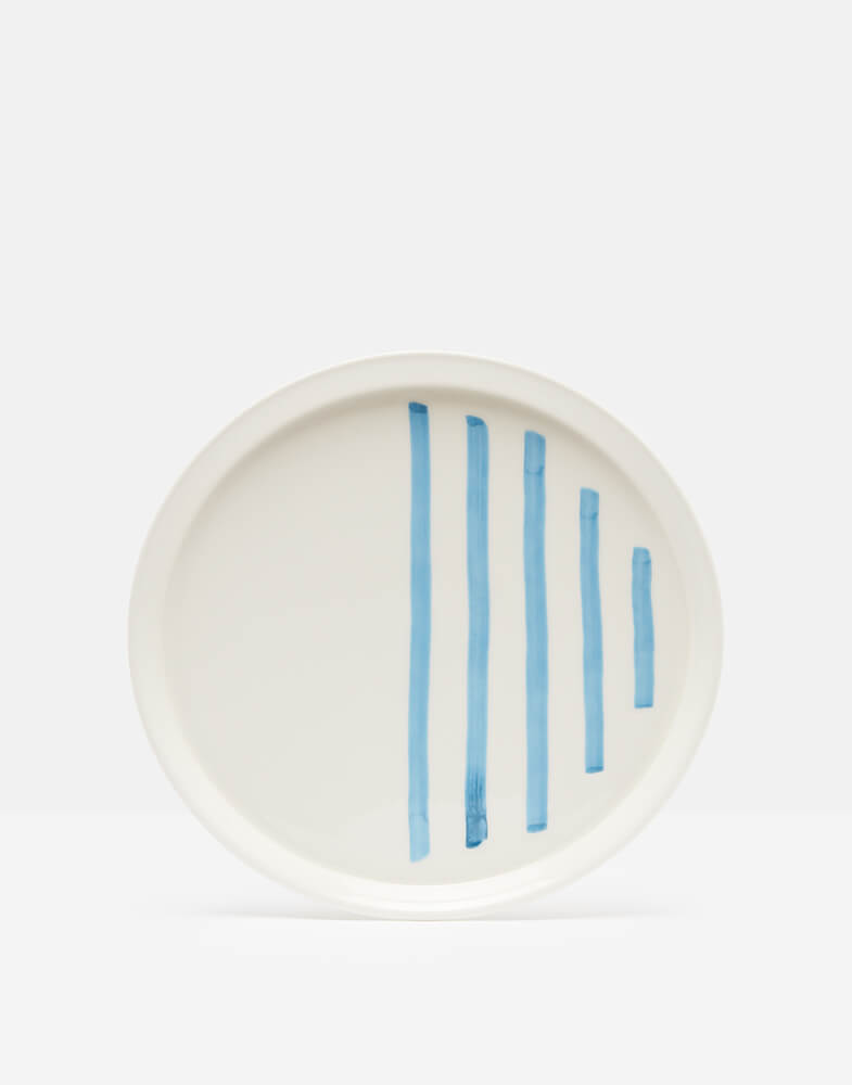 Joules Blue Stripe Dinner Plate