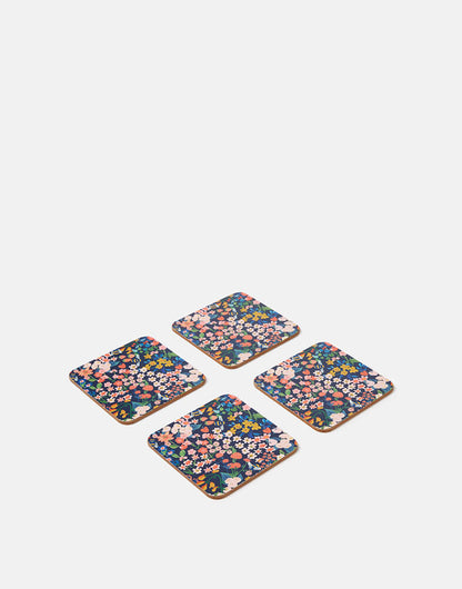 Joules Country Cottage Ditsy Floral Coasters (Set of 4)