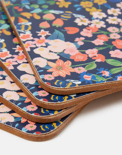 Joules Country Cottage Ditsy Floral Coasters (Set of 4)