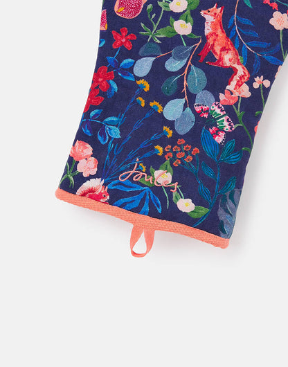 Joules Country Cottage Single Oven Glove - Floral