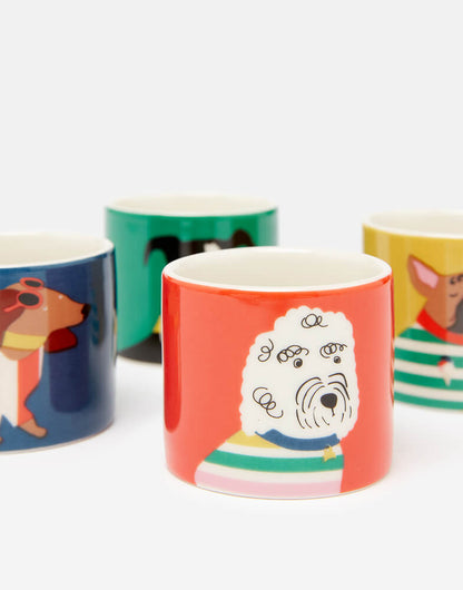 Joules Dog Egg Cups (Set of 4)