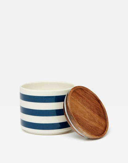 Joules Stripe Medium Storage Canister