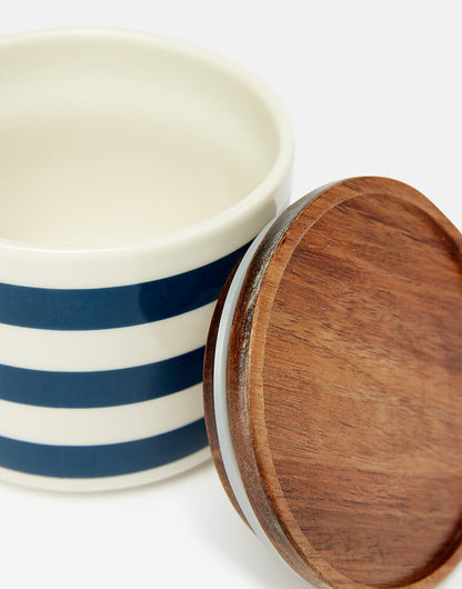 Joules Stripe Medium Storage Canister