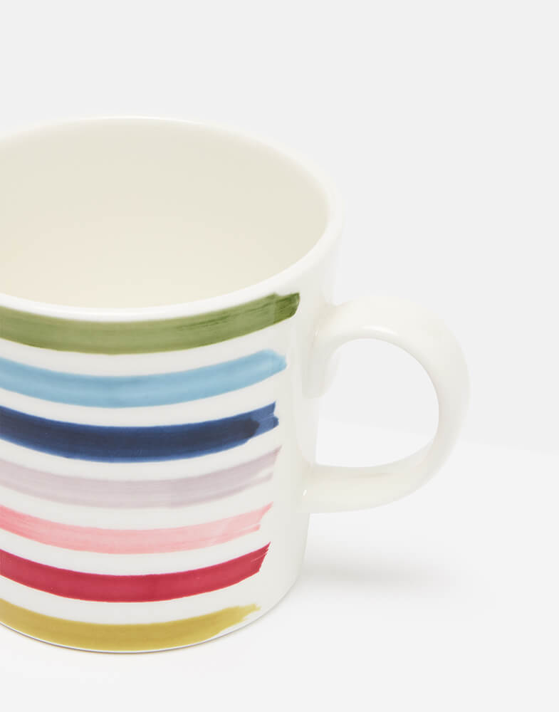 Joules Rainbow Stripe Mug