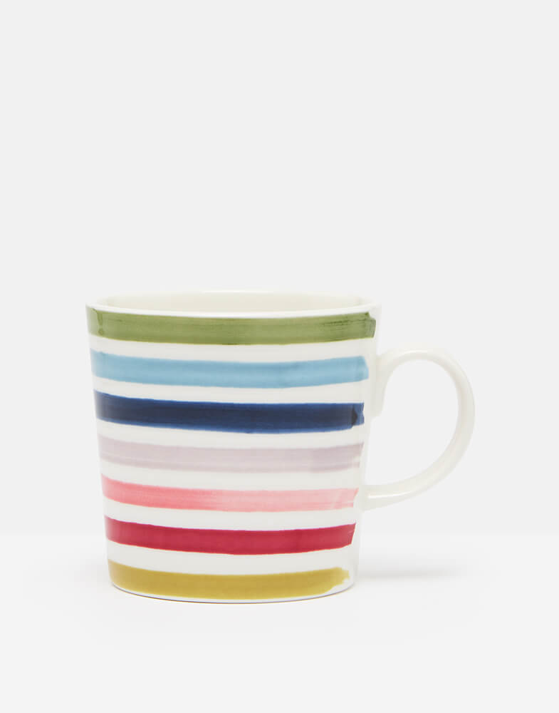 Joules Rainbow Stripe Mug
