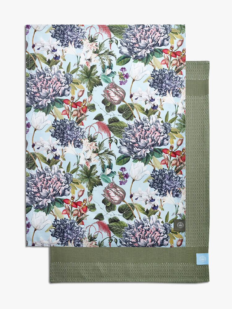 Kew Gardens Bee Floral Tea Towels (Set of 2)