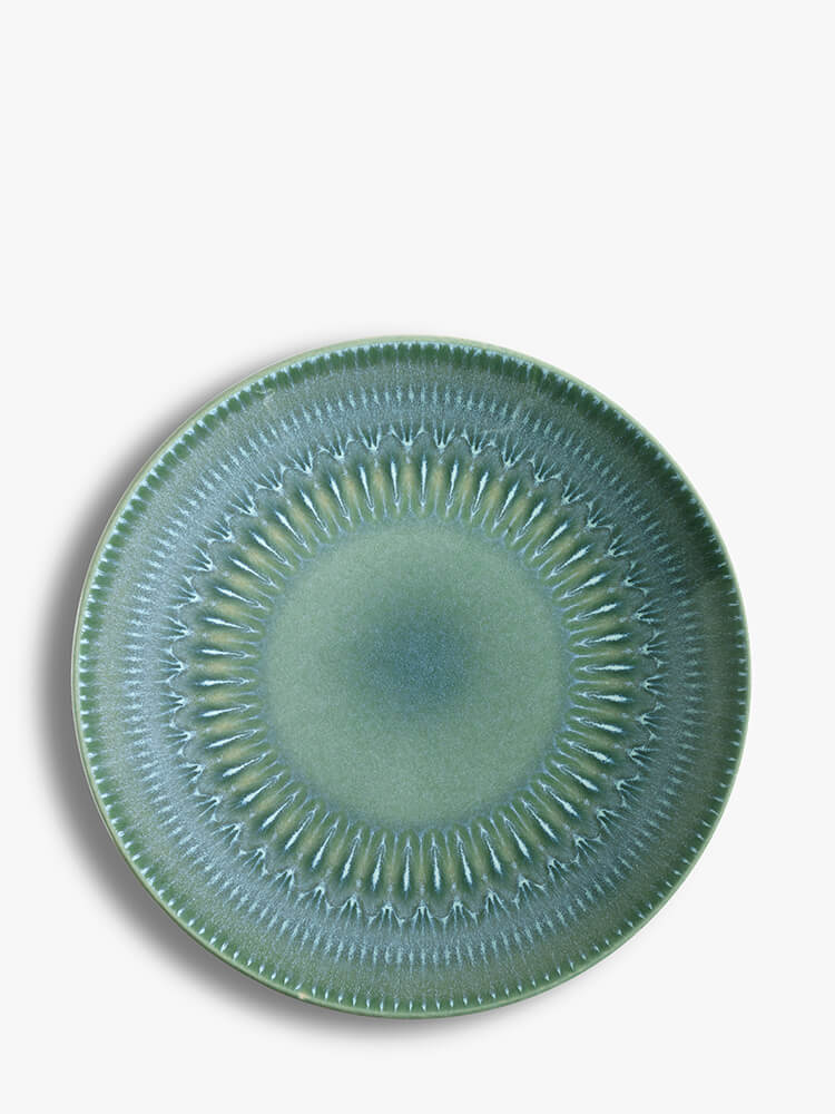 Kew Gardens Living Jewels Teal Dinner Plate