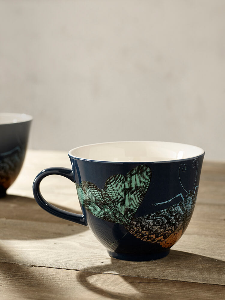 Kew Gardens Living Jewels Midnight Mug