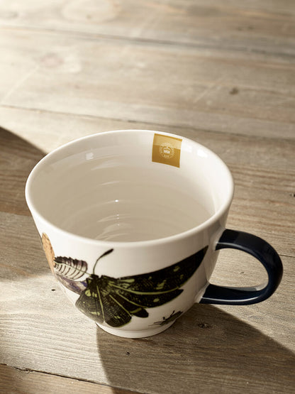 Kew Gardens Living Jewels White Mug