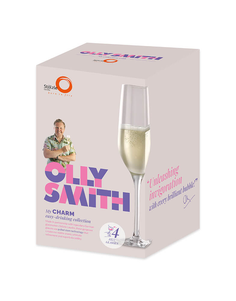 Olly Smith Charm Flutes (Set of 4)