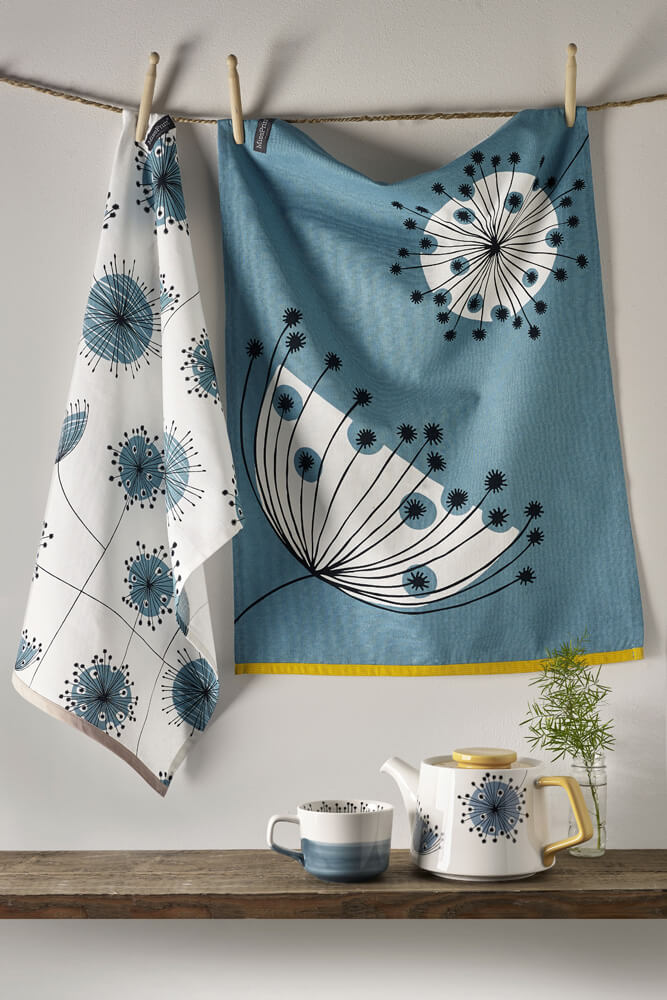 MissPrint Dandelion 2 pk Tea Towel