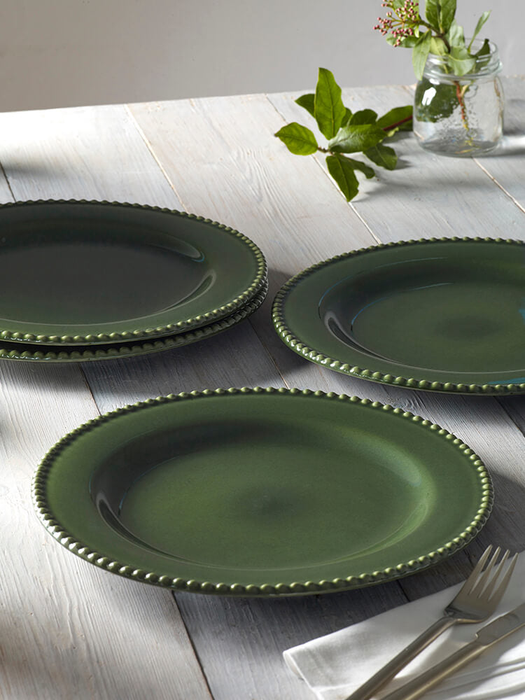 Green dinner clearance set